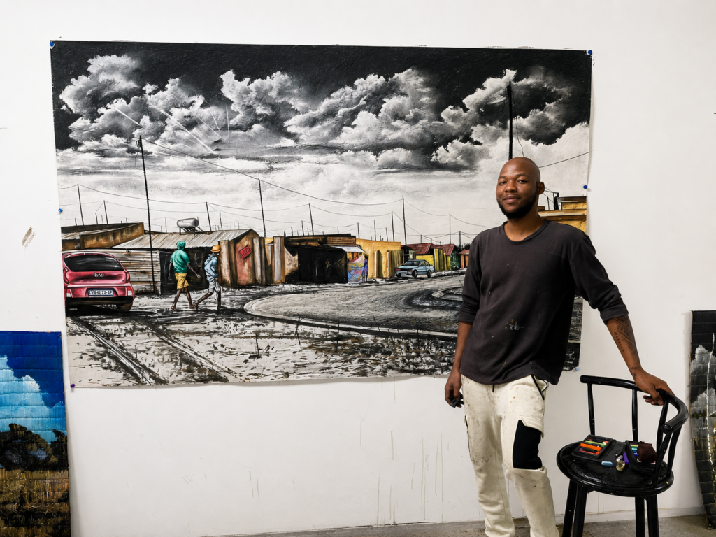Creative inner-city hubs bring bold new art to Johannesburg A network of studios across the city is reviving Jozi’s art scene, with artists bringing to life bright, often mixed-media pieces that have a distinct African flavour.